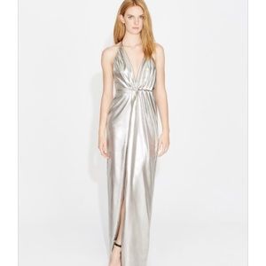 Gorgeous sexy silver gown!